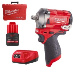 MILWAUKEE M12 Fuel 1/2" Stubby Impact Wrench - MODEL M12 FIWF12-0C 