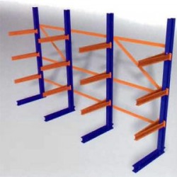 2 LAYER SET , Rack, 1 set X 2pcs Orange Support Bar