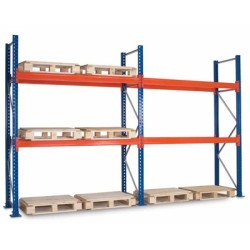 2 LAYER SET , Rack, 1 set X 2pcs Orange Support Bar