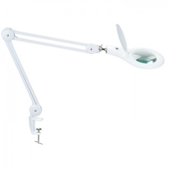1209LI LED Table Clamp Magnifier Lamp 220V ,3D(1.75X),Lens Size 127mm