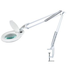 1209LI LED Table Clamp Magnifier Lamp 220V ,3D(1.75X),Lens Size 127mm