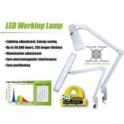 1601F LED working Lamp ,84 LED's ,220V with 3pin Plug