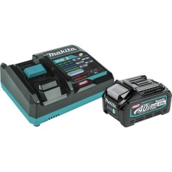 MAKITA STARTER KIT*40V 4.0AH X 1B (DC40RA) Include 1pc 4.0AH battery and 1 Fast Charger