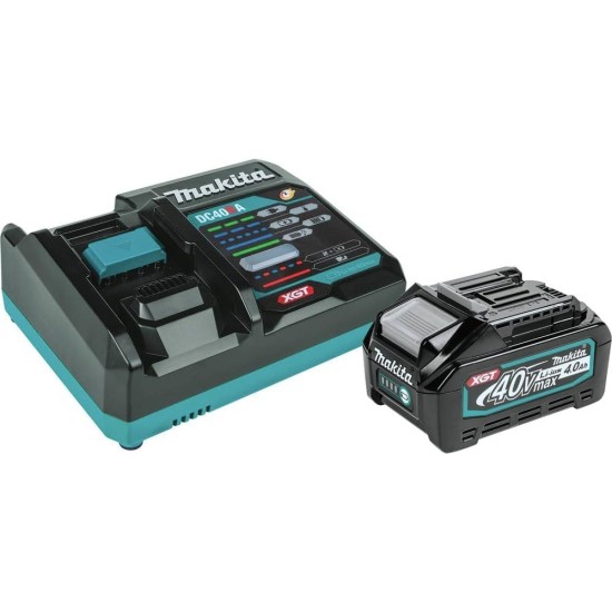 MAKITA STARTER KIT*40V 4.0AH X 1B (DC40RA) Include 1pc 4.0AH battery and 1 Fast Charger