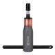 Preset Torque Screwdriver with Red Label,1/4" F/Hex,4 - 40 lbf.in/0.4 - 4.5 N.m,6.3"