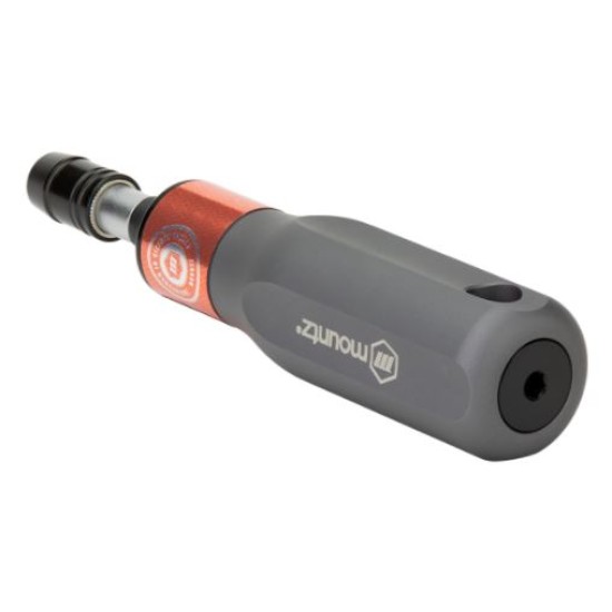 Preset Torque Screwdriver with Red Label,1/4" F/Hex,4 - 40 lbf.in/0.4 - 4.5 N.m,6.3"