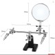 Hand Soldering Iron Hobby Tool Vise Clamp Magnifying Glass 6mm ,Electricians Tool