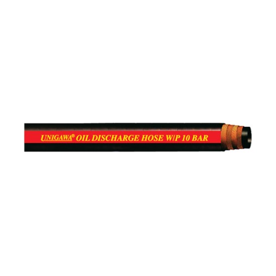 CENTRAL SEP,3"(76.20mm x 96mm ) Red Multipurpose Hose ,10bar/150psi, Hose Reinforcement with Piles of High Strength Polyester Cord