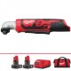 Milwaukee M12BRAID-402B, Right Angle Impact Drive 1/4" ,C/W 1 pc charger &amp; 2pcs battery