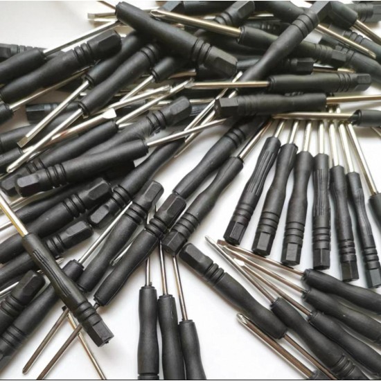 E035 MINI SMALL FLAT SLOTTED 1.0MM x3MM X 36MM x 85MM , 50pcs/pkt