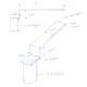 11mm X 63mm Socket , 25mm X 225mm , Height 30mm SUS Handle Socket Tools