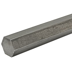 Mild Steel Hexagon Shaft size: 31.75mm x 1ft 