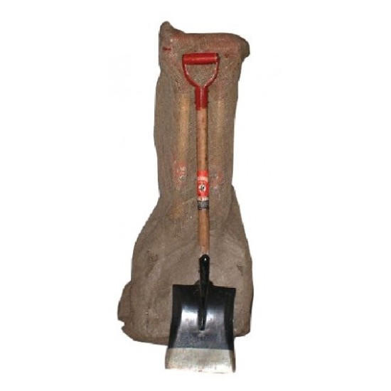 Wood handle, Metal Shovel ,Flat