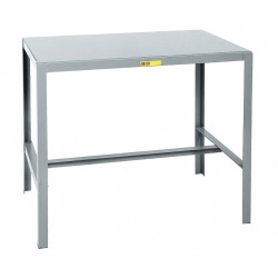 Fixed Height Work Table, Steel, 18" Depth, 18" Height, 24" Width,910kg. Load Capacity