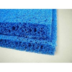 Matala Filtration Filter Sheet Mats - Spiral filter 100cm x 100cm x 4cm thickness, Blue