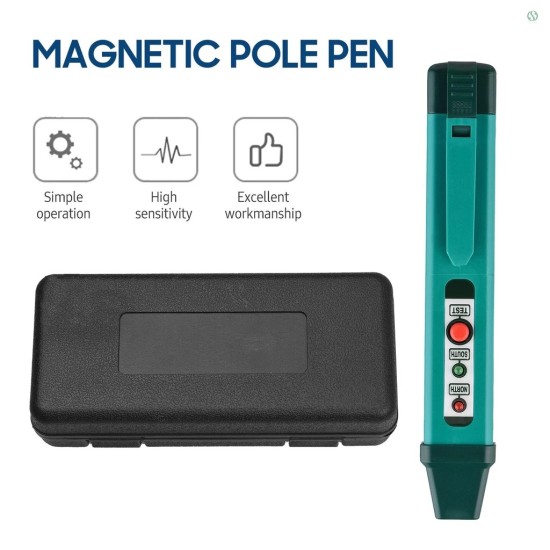 Magnetic Pole Pen Polarity Tester N/S Pole Identify Tool North & South Magnetic Pole Identifier Magnet Detector