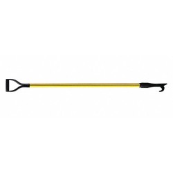 8 ft Pike Pole, Heavy Duty Yellow Fiberglass Classic Round handle, D Handle grip , 6pcs/box