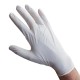 NITRILE DISPOSABLE POWDER FREE GLOVES TEXTURED ,100PCS/BAG, 12"-XL SIZE / WHITE