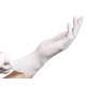 NITRILE DISPOSABLE POWDER FREE GLOVES TEXTURED ,100PCS/BAG, 12"-XL SIZE / WHITE