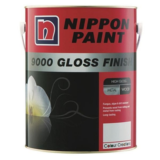 NIPPON GLOSS FINISH 1145 WHITE 5LTR PAINT