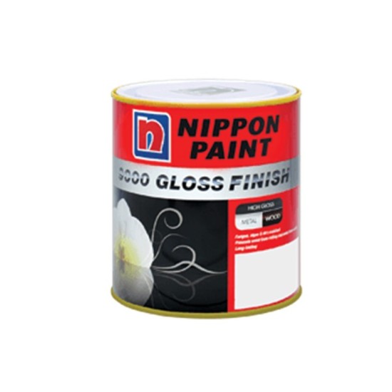 Nippon Gloss Finish Black 1144, 1 lit