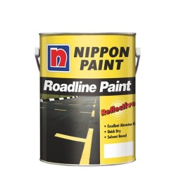 NIPPON ROAD LINE PAINT REFLECTIVE 5L - WHITE