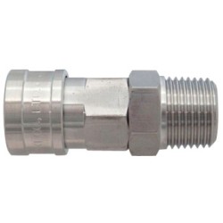Japan , 1/2" Male Thread SUS Socket Coupling