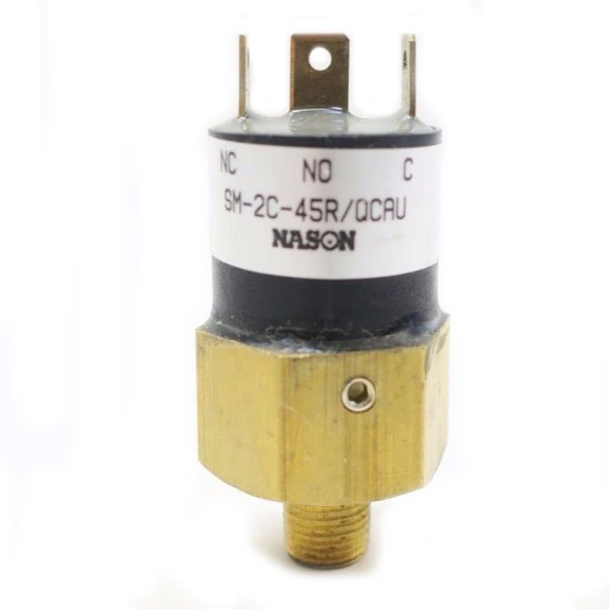 Pressure Switch,Male Thread 1/8” X 28g BSPT,Total Length 60mm, Nason ,SM-2C-45R/QCAU, 2pcs/box