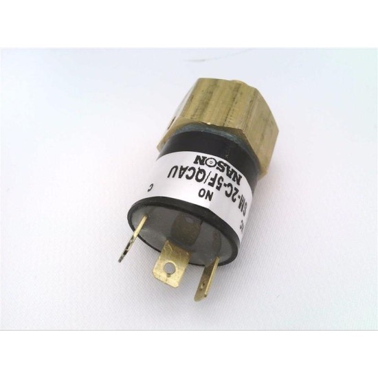 Pressure Switch,Male Thread 1/8” X 28g BSPT ,Total Length 60mm, Nason  ,SM-2C-5F/QCAU, 2pcs/box