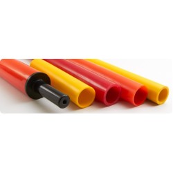 OD 41.15MM ROLLERX 1.6MMX 2FT X 5PCS ORANGE TUBE