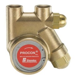 Procon 101C100F11BC Standex Brass Rotary Vane Water Pump; 100 GPH; 60-99 PSI
