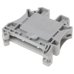 UT10,DIN Rail Mount Terminal Block, 2 Ways, 20 AWG, 6 AWG, 16 mm², Screw, 76 A 