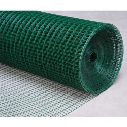 1/2" x 1/2" x 3ft X 50ft PVC Green Coated Welded Wire Mesh