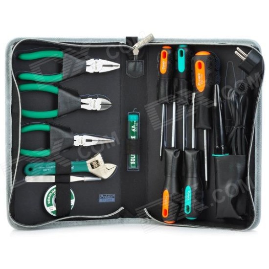  Basic Electrical Maintenance Tool Kit - Green + Light Grey