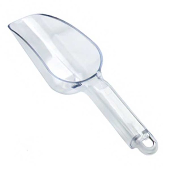 Plastic Transparent Scoop ,Scoop lgth 200mmX W120mm