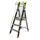 GPC.FJG03Z Folding Glass Fibre Step - 3 Tread, Max Load Capacity 150kg