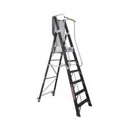 GPC.FJG06Z Folding Glass Fibre Step - 6 Tread ,Platform 550mm X 400mm