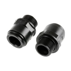M6 OD tubing X Male Thread 1/8" X28G ,Water Fitting ,Straight Threaded Adaptor, 20pcs/pkt
