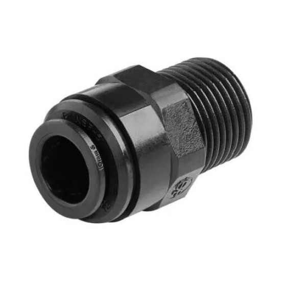 M6 OD tubing X Male Thread 1/8" X28G ,Water Fitting ,Straight Threaded Adaptor, 20pcs/pkt