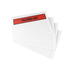 Plastic Packing List Envelope 270mm X 140mm ,1000pcs/box