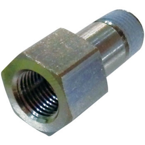 Extension screw adaptor Pisco PF03-04 , 3/8" Male thread X 1/2" female thread 