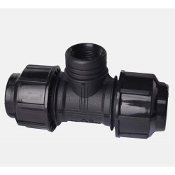 50mm(1 1/2"), Tee(Female Thread) ,Socket X Female Thread X Socket, Polypipe Fitting