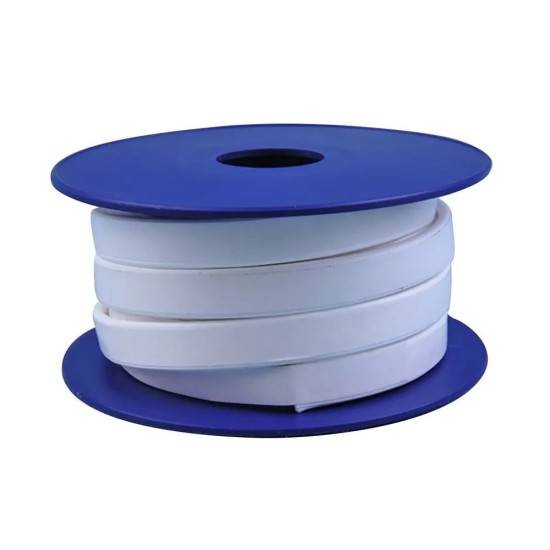 10mm Width X 3mm Thickness X 10meter Expanded PTFE Sealant Joint Gasket Tape , 4roll/box