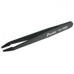 Conductive Tweezer (Flat Tips) , 115mm,EDS