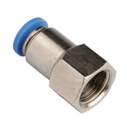 Tubing OD 6mm x Female Thread 3/8’’ ,PU tubing fitting, straight connector