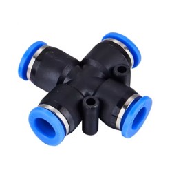 UNION CROSS TEE FITTING M10 , 10PCS/PKT