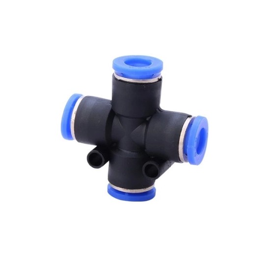 UNION CROSS TEE FITTING M10 , 10PCS/PKT