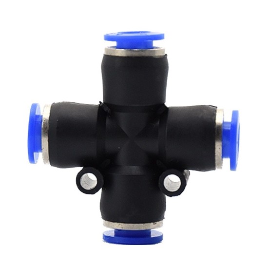 UNION CROSS TEE FITTING M10 , 10PCS/PKT