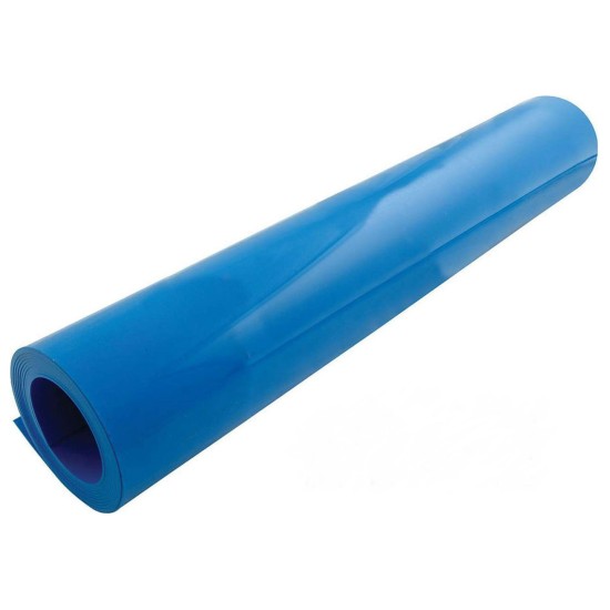 PVC Plastic Sheet DOUBLE LAYER BLUE PVC SHEET , 6ft width