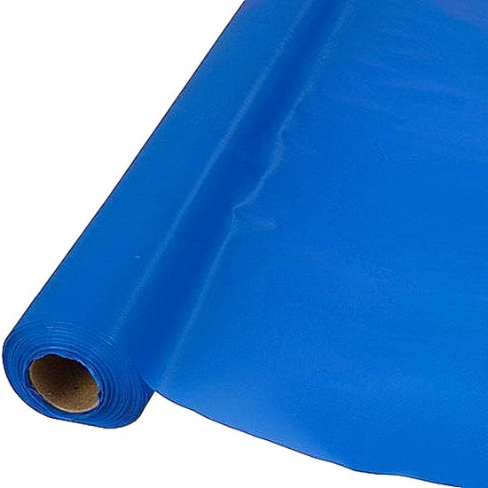 PVC Plastic Sheet DOUBLE LAYER BLUE PVC SHEET , 6ft width